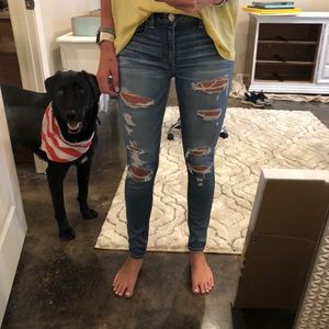 American Eagle skinny jeans